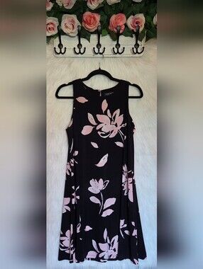 Ralph Lauren Romantic Blooms Classic Mini/Midi Dress